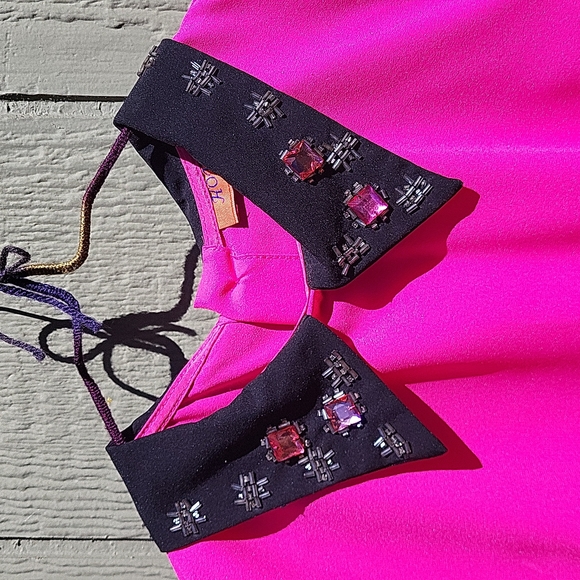 Like New Retro Beaded Collar Tunic from Japan - Picture 6 of 12